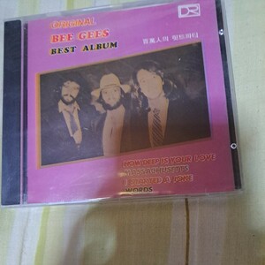 CD Bee Gees Korea
