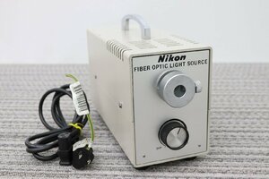 〇【FIBER OPTIC LIGHT SOURCE】NIKON 商品NO.U00298 通電OK