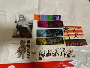 8枚 Supreme Sticker シュプリーム ステッカーセット Box Logo ボックスロゴ 