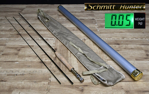 EY6-11 現状品 Schmitt Hunter シュミット フライロッド | ケース付 釣具 釣り ロッド 釣竿 保管品