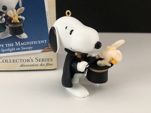 2005年 スヌーピー ウッドストック HALLMARK オーナメント 箱入り KEEPSAKE PEANUTS SNOOPY ヴィンテージ [pe-767]