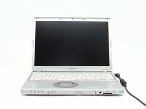 中古　Panasonic　CF-SZ6　 第7世代I5　　通電します　画面薄ら見えます　12型 ノートパソコン　詳細不明/ジャンク品　送料無料