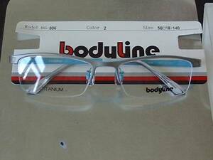 bodyline超かっこいいチタン眼鏡フレームBL-806-2お洒落新品