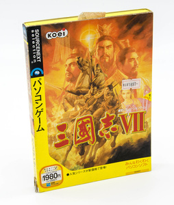 koei 三國志VII Windows PC版 中古 ディスクなし