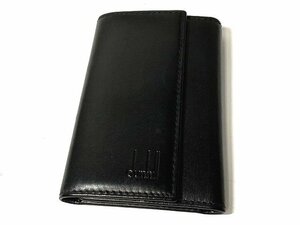 美品　dunhill　ダンヒル　6連キーケース　黒　レザー　イタリア製