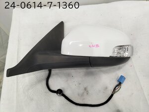 ★CBA-MB4204S　ボルボ V50 2.0 クラシック　後期　平成24年　純正　左　ドアミラー　10ピン　電格 ウインカー ヒーター　ミラー欠品★