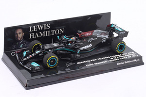 ミニチャンプス 1/43 メルセデス AMG F1 W12 #44 ハミルトン カタールGP 2021 MINICHAMPS ミニカー