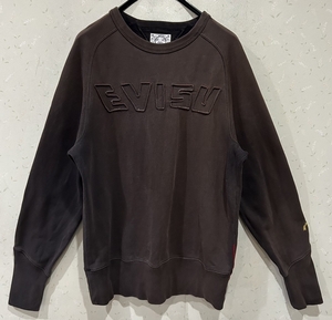 ＊エヴィス EVISU LOT1511 ロゴ トレーナー 40　　　　　　BJBC.E