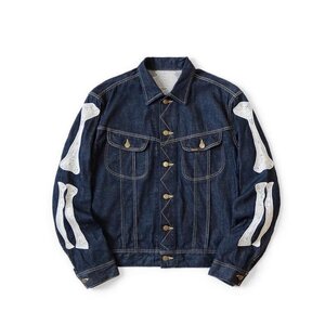 KAPITAL キャピタル Kapital bone denim jacket Mexican Tuxed Westerner JACKET ジャケット 上着 希少 サイズ：3