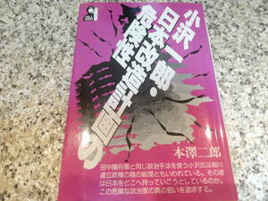 『小沢一郎・日本改造計画の危険性』本沢二郎