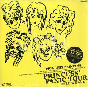 B00190012/【即決/送料無料】LD/プリンセス・プリンセス「Princess2 Panic Tour」