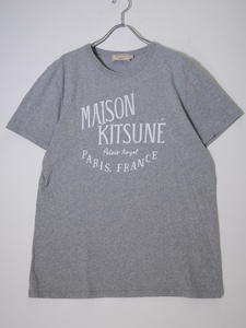 Maison Kitsune/メゾンキツネ パレロワイヤル ロゴTシャツ [MTSA75220]