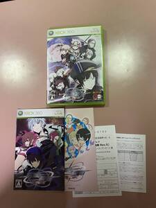 送料無料 限定版 Xbox360★旋光の輪舞 リビジョンエックス★used☆Senko no Ronde Rev.X☆import Japan