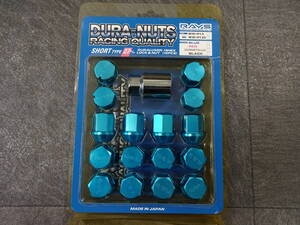 在庫処分品 RAYS レイズ 19HEX DURA-NAUTS ジュラルミンロックナットＳＥＴ 4H 12ｘ1.25