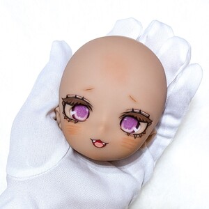 【らんだる】imomodoll イモモドール MIKO カスタムヘッド チョコレート肌 タン褐色 MDD対応 1/4ドール