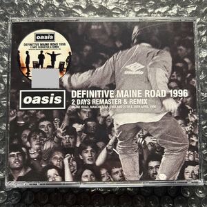 OASIS / DEFINITIVE MAINE ROAD 1996: 2 DAYS REMASTER & REMIX 初回ナンバリングステッカー付 Wardour 4枚組 オアシス