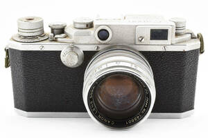 【ジャンク】Canon II S2 フィルムカメラ + 50mm f1.8 レンズ #3677
