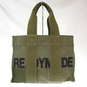 ◆ 未使用 READYMADE / レディメイド 22AW EASY TOTE BAG イージー トート バッグ ヴィンテージ加工 149440