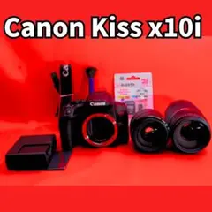 Canon Kiss x10i ダブルレンズ　デジタルカメラ　最新機種