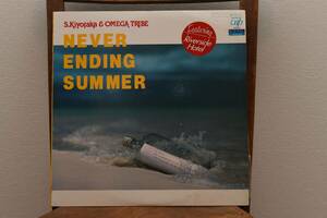 【良品】杉山清貴&オメガドライブ NEVER ENDING SUMMER レコード盤 LP シティポップ