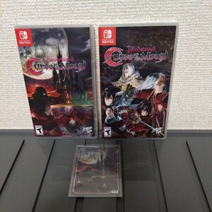 美品　海外版　BLOOD STAINED CURSE OF THE MOON switch スイッチ　ブラッドステインド　limited run LRG アナザージャケット