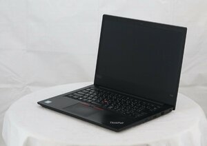 lenovo 20N8-CTO1WW ThinkPad E490　Core i5 8265U 1.60GHz■現状品