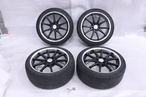 1X-1919★Gnosis V36 スカイライン タイヤホイールセット4本 245/40R19 19×9JJ 5穴 PCD 114.3 日産 シルビア インプレッサ (QT)