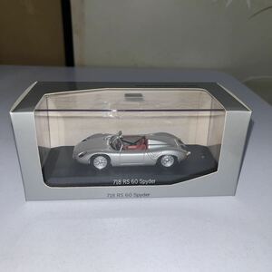 MINICHAMPS/ミニチャンプス　1/43 ポルシェ　718RS60 スパイダー　ディーラー特注　ミニカー