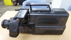 中古(ジャンク品) National/ナショナル VHSビデオカメラ NV-M21 [A-219]◆送料無料（北海道・沖縄・離島を除く)