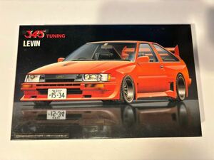 1/24 フジミ トヨタ レビン 345 チューン LEVIN TUNING ワタナベ ホイール 未組立 プラモデル