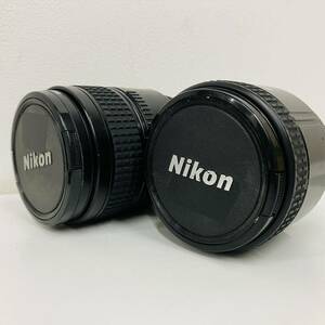 【2009，2010】1円～ Nikon AF NIKKOR 85mm F1.8 1:1.8 Nikon AF MICRO NIKKOR 60mm F2.8 1:2.8 望遠レンズ