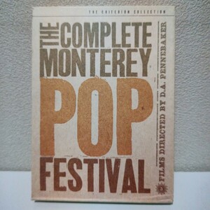 The Complete Monterey Pop Festival 輸入盤DVD 3枚組 ジミ・ヘンドリックス ジャニス・ジョプリン バーズ サイモン＆ガーファンクルetc