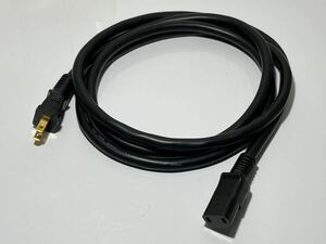 ◇HEWTECH 　2P型　 2P-2P　電源ケーブル 　約2ｍ