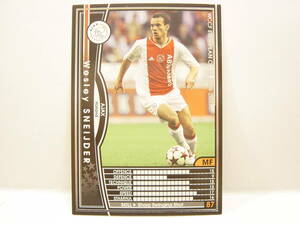 WCCF 英語版 海外限定排出版 2004-2005 ヴェスレイ・スナイデル Wesley Sneijder 1984 Dutch Holland Ajax Amsterdam 04-05 Panini