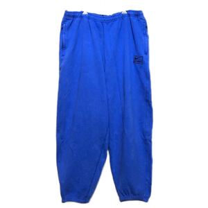 美品 stussy NIKE Acid Wash Pants Blue 2XLサイズ ナイキ ステューシー スウェットパンツ