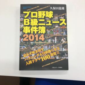プロ野球B級ニュース事件簿2014 日刊スポーツ出版社
