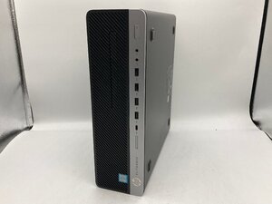 【ハード王】1円～/デスク/HP EliteDesk800G4SFF/Corei5-8500/8GB/ストレージ無/6232-B