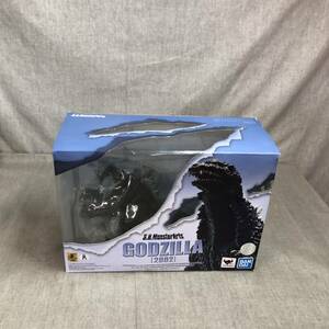 ジャンク品 S.H.モンスターアーツ ゴジラ×メカゴジラ ゴジラ (2002) 約155mm PVC&ABS製 塗装済み可動フィギュア