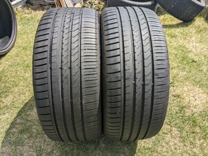 225/35R20 2本 WINRUN アルファード ヴェルファイア エスティマ セルシオ クラウン プリウスα エルグランド オデッセイ 23年製 バリ山