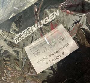 新品未使用！MUGEN！無限！ホンダ！正規品！Tシャツ！Lサイズ！シビック インテグラ NSX CRX アコード プレリュード JDM USDM スプーン