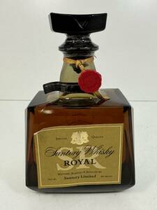 0606-75 0289【1円スタート】 サントリー　SUNTORY　ローヤル　ROYAL　SR　ウイスキー　720ml　43％　未開栓　古酒　※栓緩みあり