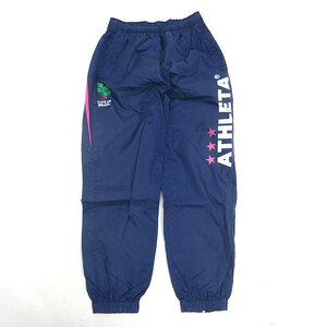 G■アスレタ/ATHLETA フットサルナイロンパンツ トレーニングウエア【S】紺/LADIES/127【中古】■