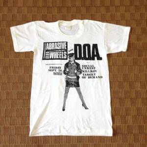 当時物D.O.A Tシャツ■ACCUSED COC SOD TSOL AxCx DRI SOB MOD ビンテージ 70s 80s