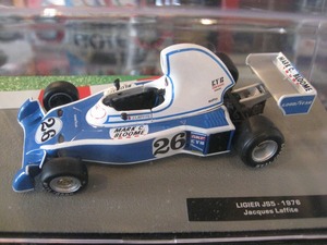 ★イタリアF1コレクション1/43リジェJS5 1976 ジャックラフィー#26 エントツ★LIGIER JS5