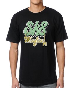 SK8MAFIA (スケートマフィア) Tシャツ Chain Gang Tee Shirt Black スケボー SKATE SK8 スケートボード