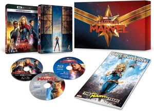 新品未開封 キャプテン・マーベル 4K UHD MovieNEXプレミアムBOX 数量限定 4K ULTRA HD+3Dブルーレイ+Blu-ray Disc / CAPTAIN MARVEL