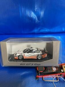 ポルシェ特注 ミニチャンプス 1/43 ポルシェ 911 GT3 Cup Michelin Supercup Spa 2004 V.Ickx 1500pcs