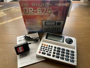 ★中古★ BOSS Dr.Rhythm DR-670 リズムマシン ドラムマシン DR 670 ★美品★