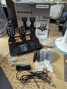 Fanatec ClubSport Pedals V3 中古(要メンテナンス) CSPv3 茶箱なし