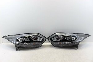 美品/キズ無　ヴェゼル　ハイブリッド　RU3　ヘッドライト　左右　セット　コイト　100-62164　LED　打刻 11　327280-327281